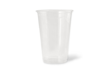 Transparenter Becher (Bier/Limo) unbedruckt PLA (Bioplastik), 250ml