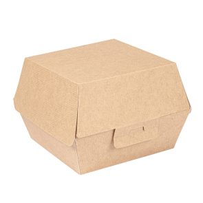 Premium Hamburgerbox, mittel, 15,5x14,5x9,5 cm, nano